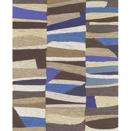 PAPEL PINTADO EIJFFINGER GROOVY 340572 MAR/BE/AZ