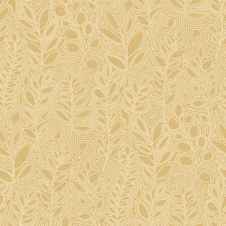 PAPEL PINTADO CASAMANCE PALMADORA ASTRAGALE VAINIL