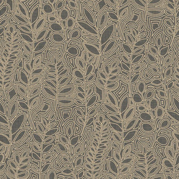 PAPEL PINTADO CASAMANCE PALMADORA ASTRAGALE GRAFIT