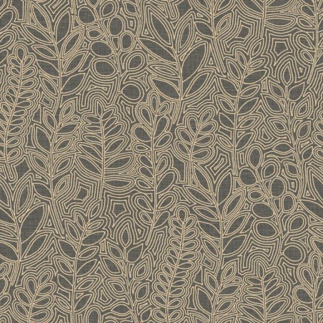 PAPEL PINTADO CASAMANCE PALMADORA ASTRAGALE GRAFIT