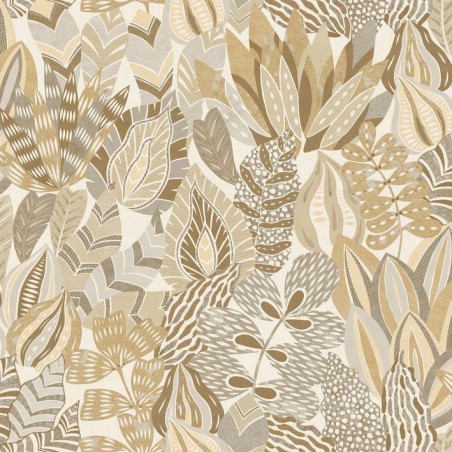 PAPEL PINTADO CASAMANCE PALMADORA ALFABIA CAM/GRIS