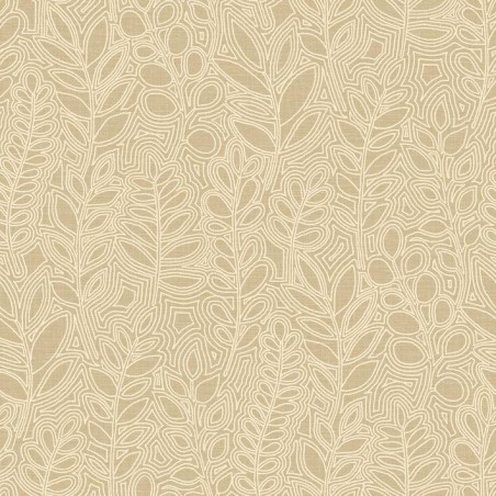 PAPEL PINTADO CASAMANCE PALMADORA ASTRAGALE BEI/BL