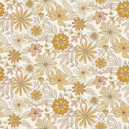 PAPEL PINTADO CASELIO TWIST EMY OCRE/BEIG