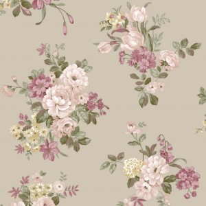 PAPEL PINTADO IBEROSTIL FIORI COUNTRY 8 8 RO/TAUPE