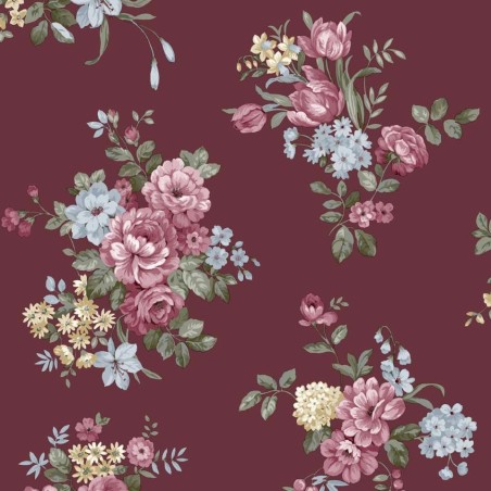 PAPEL PINTADO IBEROSTIL FIORI COUNTRY 8 1 VINO 