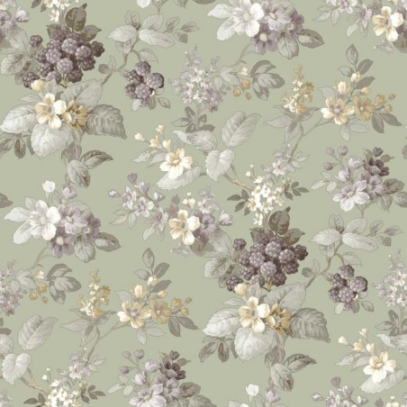 PAPEL PINTADO IBEROSTIL FIORI COUNTRY 8 42 JADE