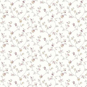 PAPEL PINTADO IBEROSTIL FIORI COUNTRY 8 27 BL/VINO