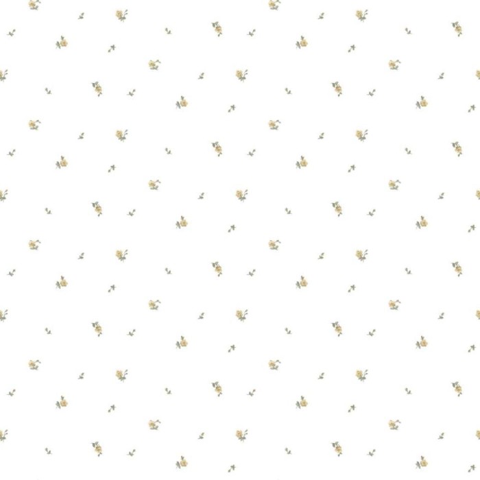 PAPEL PINTADO IBEROSTIL FIORI COUNTRY 8 52 BL/OCRE