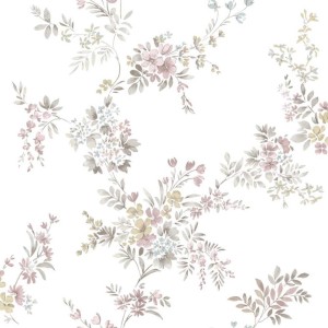 PAPEL PINTADO IBEROSTIL FIORI COUNTRY 8 60 BL/ROS