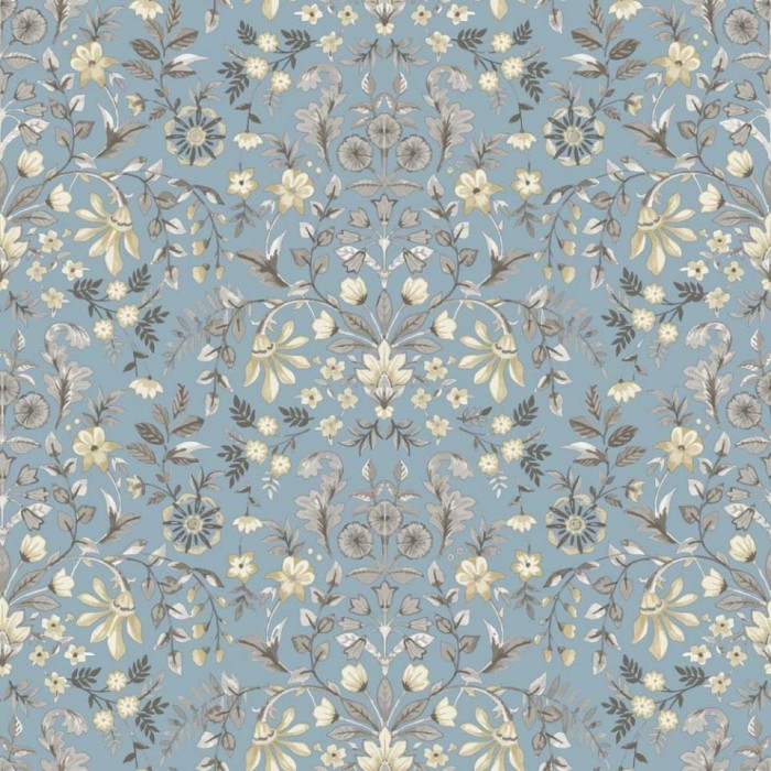 PAPEL PINTADO IBEROSTIL FIORI COUNTRY 8 74 AZUL 