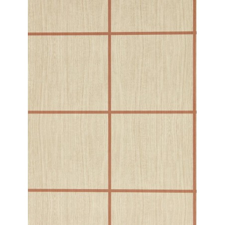 PAPEL PINTADO HARLEQUIN KASURI WOOD BLOCKS TERRACO