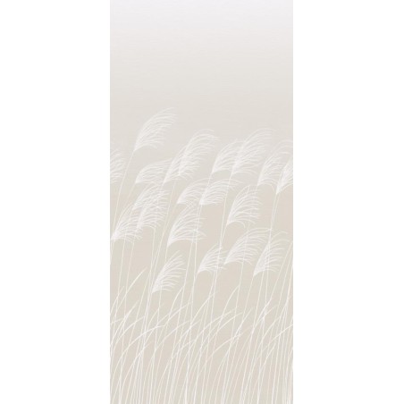 MURAL HARLEQUIN KASURI MISCANTHUS PARCHMENT/FROST