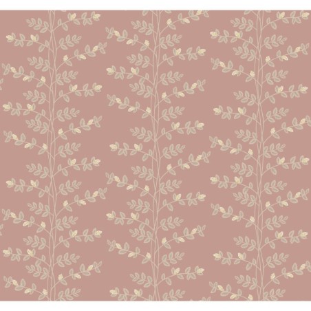 PAPEL PINTADO YORK RIFLE 3 CLIMBING VINE ROSA/BEIG