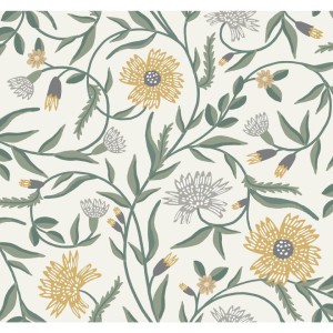 PAPEL PINTADO YORK RIFLE 3 ASTER VER/DOR