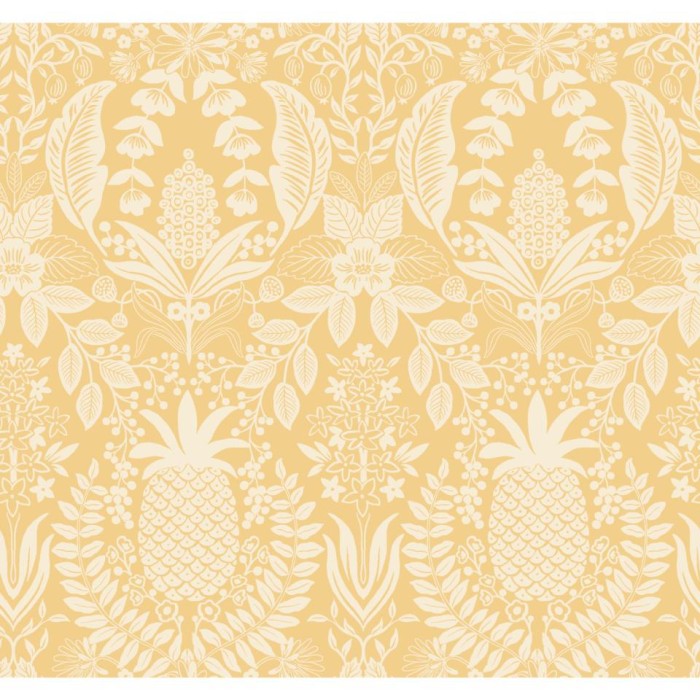 PAPEL PINTADO YORK RIFLE 3 PINEAPPLE DAMASK AMA/BL