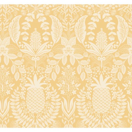PAPEL PINTADO YORK RIFLE 3 PINEAPPLE DAMASK AMA/BL