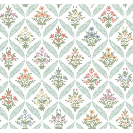 PAPEL PINTADO YORK RIFLE 3 ESTEE GARDEN PASTELES