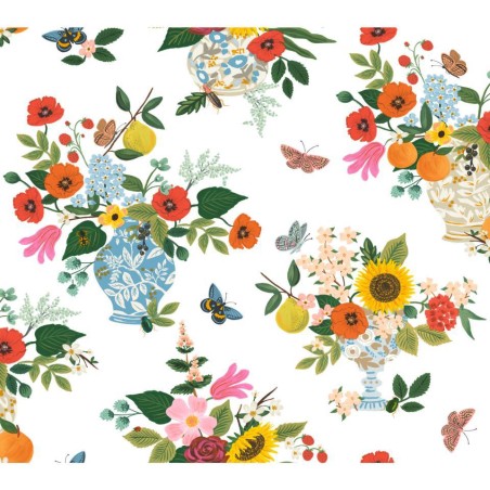 PAPEL PINTADO YORK RIFLE 3 FLOWER STUDIES MULTICOL