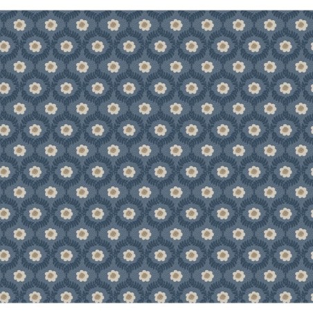 PAPEL PINTADO YORK RIFLE 3 EMMA AZUL MARINO