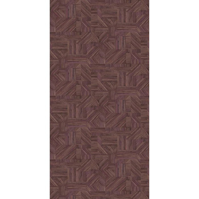 PAPEL PINTADO CASAMANCE NATURE SUR IMBRICATION MOR