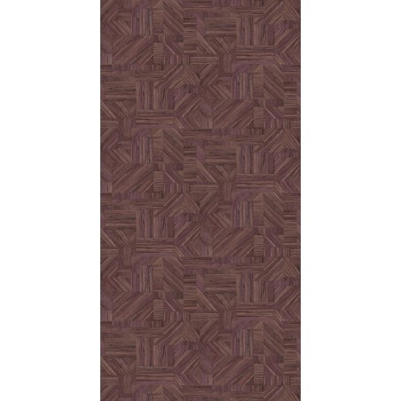 PAPEL PINTADO CASAMANCE NATURE SUR IMBRICATION MOR