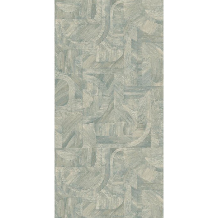 PAPEL PINTADO CASAMANCE NATURE SUR INTARSIA GR/AZ