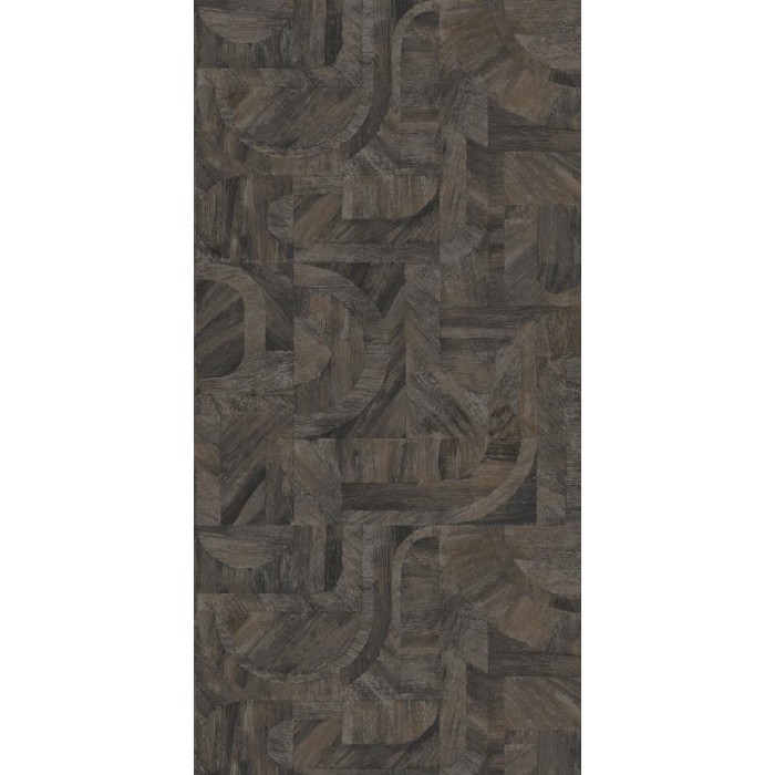 PAPEL PINTADO CASAMANCE NATURE SUR INTARSIA NEGRO