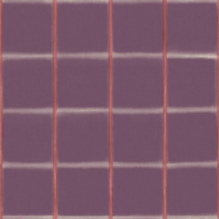 PAPEL PINTADO COORDONNE SHIBORI ITAJIME PRUNE