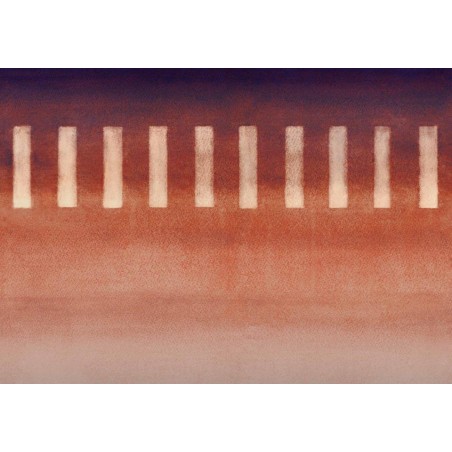 MURAL COORDONNE SHIBORI TAKI PRUNE