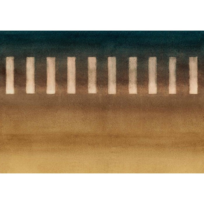 MURAL COORDONNE SHIBORI TAKI HONEY