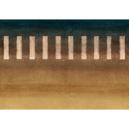 MURAL COORDONNE SHIBORI TAKI HONEY