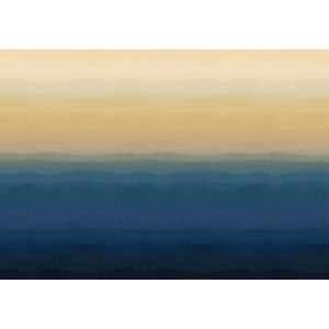 MURAL COORDONNE SHIBORI HINODE INDIGO