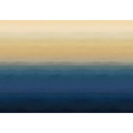 MURAL COORDONNE SHIBORI HINODE INDIGO