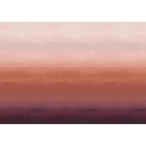 MURAL COORDONNE SHIBORI HINODE PRUNE