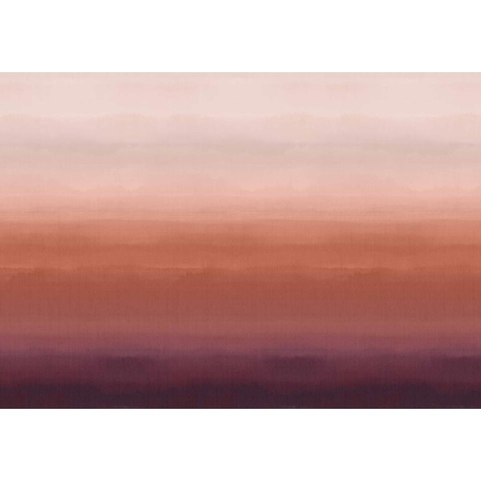 MURAL COORDONNE SHIBORI HINODE PRUNE