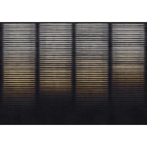 MURAL COORDONNE SHIBORI HOSHI ASH