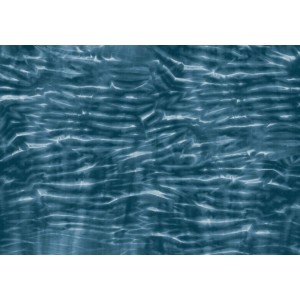 MURAL COORDONNE SHIBORI ARASHI INDIGO