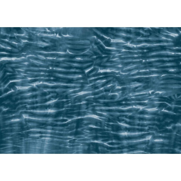 MURAL COORDONNE SHIBORI ARASHI INDIGO