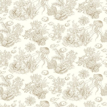 PAPEL PINTADO CASADECO SEASIDE COTE SAUVAGE CAMEL