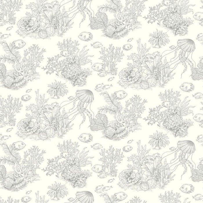 PAPEL PINTADO CASADECO SEASIDE COTE SAUVAGE GRIS