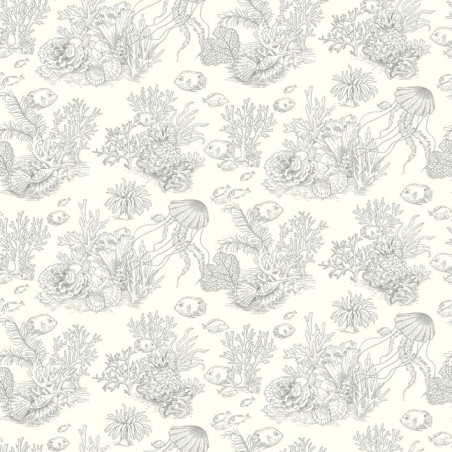PAPEL PINTADO CASADECO SEASIDE COTE SAUVAGE GRIS