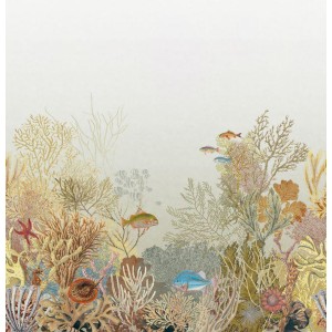 MURAL CASADECO SEASIDE AQUARIUM L SEPIA 