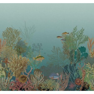 MURAL CASADECO SEASIDE AQUARIUM S AZUL ABYSSE