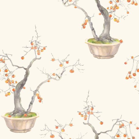 PAPEL PINTADO COLE&SON YOKU KAKI PERSIMMON NA/BE