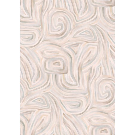 PAPEL PINTADO COLE&SON YOKU KAWAKUBO MARRONES