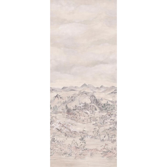 MURAL COLE&SON YOKU JAPANESE CHINOISERIE GR/NE/ROJ