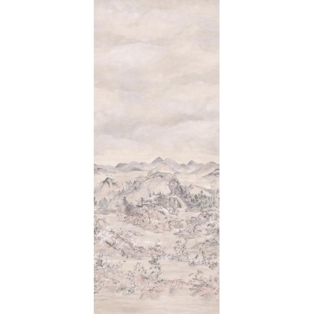 MURAL COLE&SON YOKU JAPANESE CHINOISERIE GR/NE/ROJ