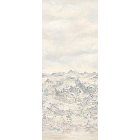 MURAL COLE&SON YOKU JAPANESE CHINOISERIE GRIS CLAR