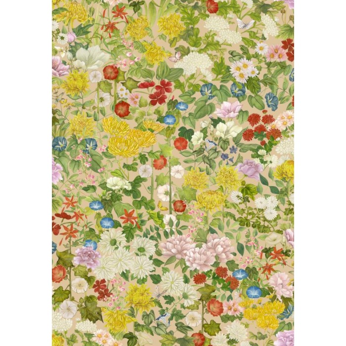 PAPEL PINTADO COLE&SON YOKU FLORA PROVIDENCE MULTI