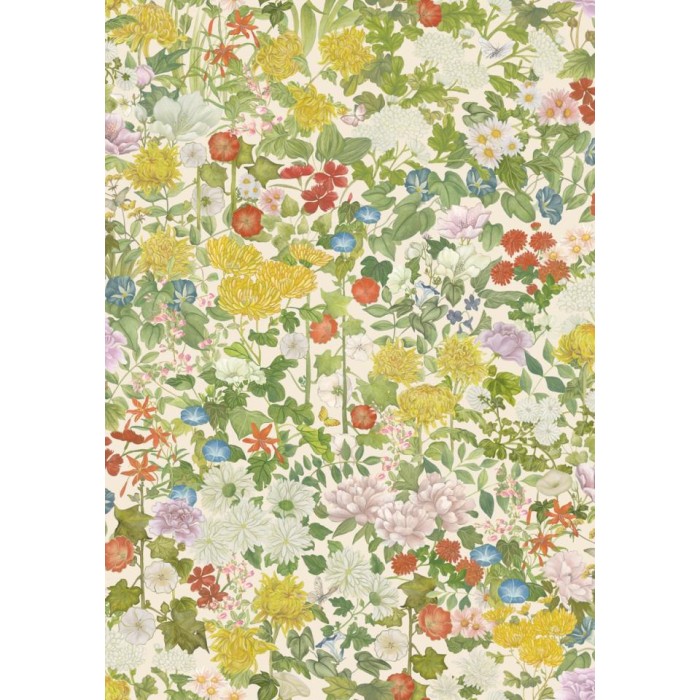 PAPEL PINTADO COLE&SON YOKU FLORA PROVIDENCE VE/AM
